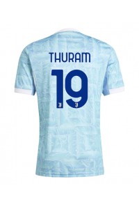 Fotbalové Dres Juventus Khephren Thuram #19 Venkovní Oblečení 2025-26 Krátký Rukáv